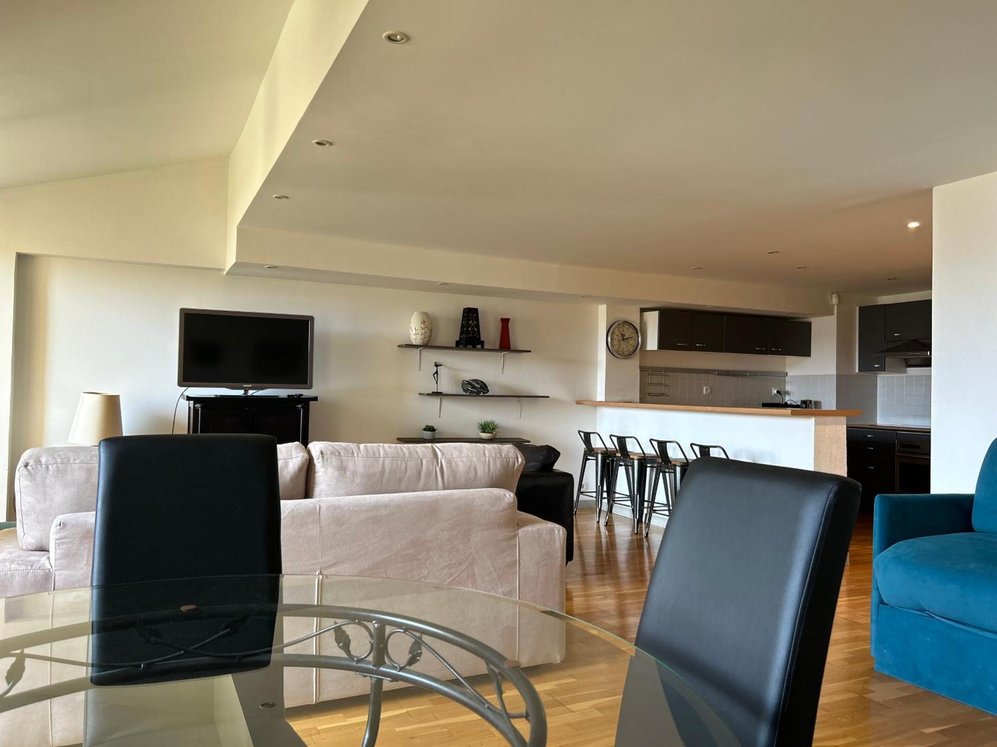 Loft Moderne Vue Vieux Port Terrasse Rooftop Apartment มาร์กเซย ภายนอก รูปภาพ