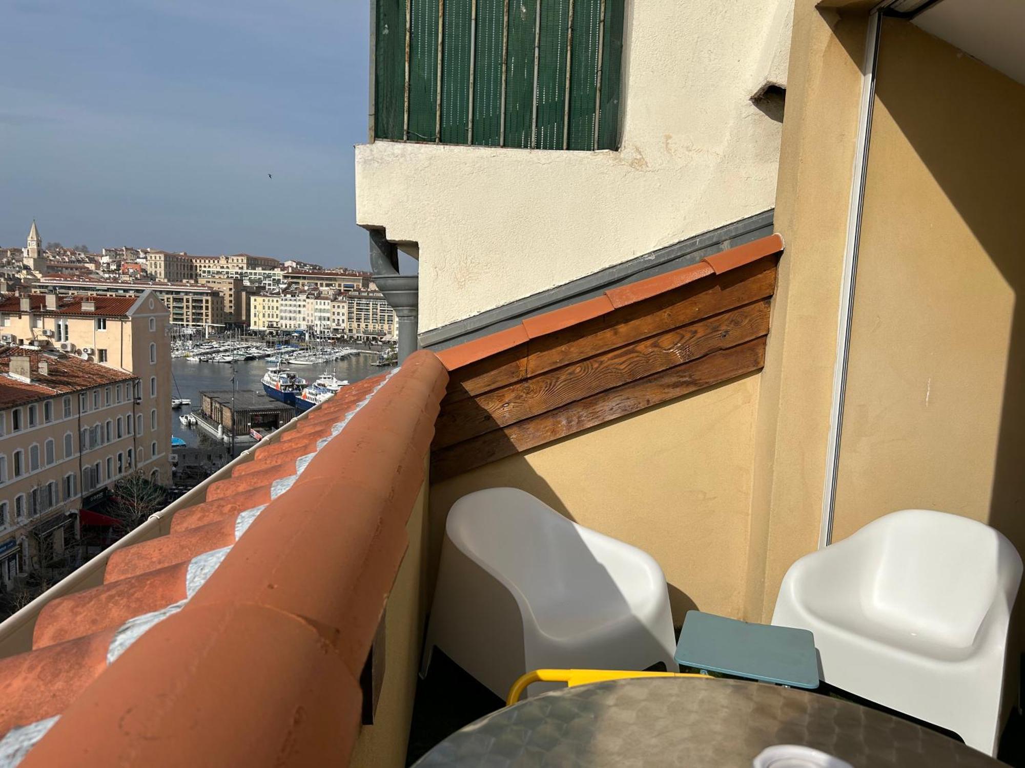 Loft Moderne Vue Vieux Port Terrasse Rooftop Apartment มาร์กเซย ภายนอก รูปภาพ